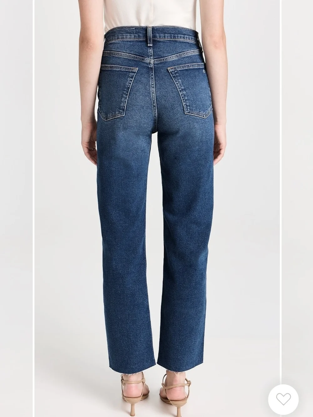 Rag & Bone Harlow Straight Leg Jeans Size 26 | High Rise Stretch Denim